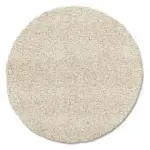 M&ouml;belix Hochflorteppich Fashion Shaggy Beige Rund &Oslash; 150 cm
