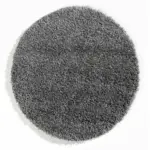 Möbelix Hochflorteppich Fashion Shaggy Grau Rund Ø 150 Cm