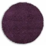 M&ouml;belix Hochflorteppich Fashion Shaggy Flieder Rund &Oslash; 200 Cm