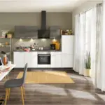 Möbelix Einbauküche Küchenblock Möbelix Win/plan B: 280 Cm Eiche Grau/weiß