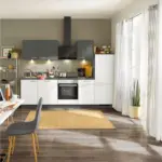 Möbelix Einbauküche Küchenblock Möbelix Win/plan B: 280 Cm Anthrazit/weiß
