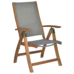 Möbelix Gartensessel Klappbar Acapulco Akazie/textil