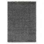 Möbelix Hochflor Teppich Grau Fantasy Shaggy 240x340 Cm