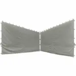 Möbelix Pavillon-seitenteil Berlino 300x256 Cm, Blickdicht