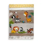 Möbelix Kinderteppich Tiere Louie 120x170 Cm