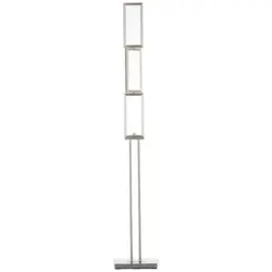 Led-stehlampe Tunar Dimmbar Alufarben
