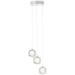 Möbelix Led-hängeleuchte Rafa H: 125 Cm 3-Flammig