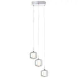 Led-hängeleuchte Rafa H: 125 Cm 3-Flammig