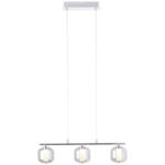 Möbelix LED-Hängeleuchte Rafa H: 131 cm 3-Flammig