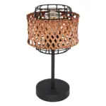 Möbelix Tischlampe Dunkelbraun Mit Schalter