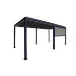 Möbelix Pergola Deluxe Classic Rollo 400cm Anthrazit