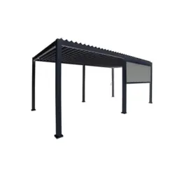 Pergola Deluxe Classic Rollo 400cm Anthrazit