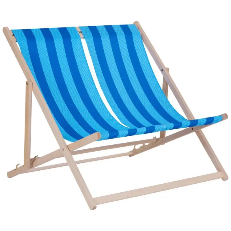 Strandsessel Beach Holz, Textil