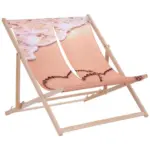 Möbelix Klappstuhl Beach Holz, Textil