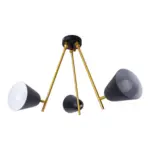 Möbelix Deckenleuchte Triton Ø 50-95 cm 3-Flammig