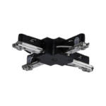 Möbelix Schienensystem Urail X-Verbinder 96908 Schwarz