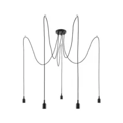 H&auml;ngeleuchte H: ca. 200 cm 5-Flammig