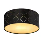 M&ouml;belix Deckenleuchte &Oslash; 26 Cm 1-Flammig Samt