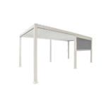 Möbelix Pergola Deluxe Classic Rollo 300cm Weiss