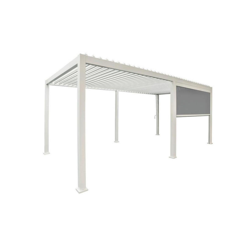 Pergola Deluxe Classic Rollo 300cm Weiss