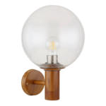 Möbelix Außenleuchte 15 W Glas/edelstahl
