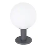 M&ouml;belix Au&szlig;enleuchte 15 W Glas/Aluminium