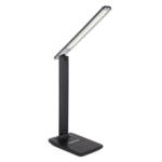 Möbelix LED-Tischlampe dimmbar Opal/Schwarz Touch