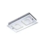 Möbelix LED-Deckenleuchte Lisa L: 40 cm, Rechteckig
