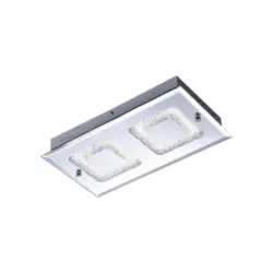 LED-Deckenleuchte Lisa L: 40 cm, Rechteckig