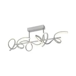 Led-deckenleuchte Curls L: 82 Cm Spiralförmig Dimmbar