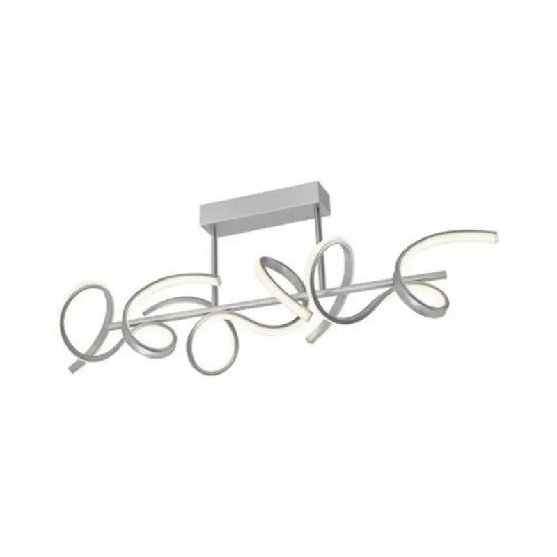 Led-deckenleuchte Curls L: 82 Cm Spiralförmig Dimmbar