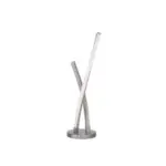 Möbelix LED-Tischlampe Lolasmart-Swing dimmbar Silber Farbwechsler
