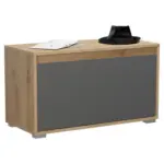Möbelix Garderobenbank Torino B: 76 Cm 1 Tür Grau/eiche Artisan