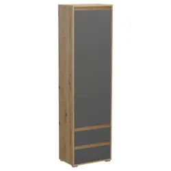 Garderobenschrank Torina B: 54cm Eiche Artisan