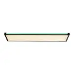 M&ouml;belix Deckenleuchte Mario L: 100 Cm Rechteckig 2-Flammig Dimmbar