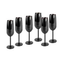 Sektglas 6er-Set Je ca. 250 ml