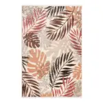 M&ouml;belix Webteppich Florence Braun/rot/beige 200x290 Cm