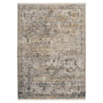 Möbelix Webteppich Grau/Goldfarben Toulon 140x200 cm