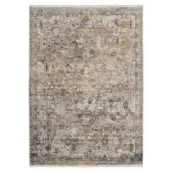 Webteppich Grau/goldfarben Toulon 240x340 Cm