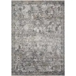 Webteppich Grau/goldfarben Toulon 200x250 Cm