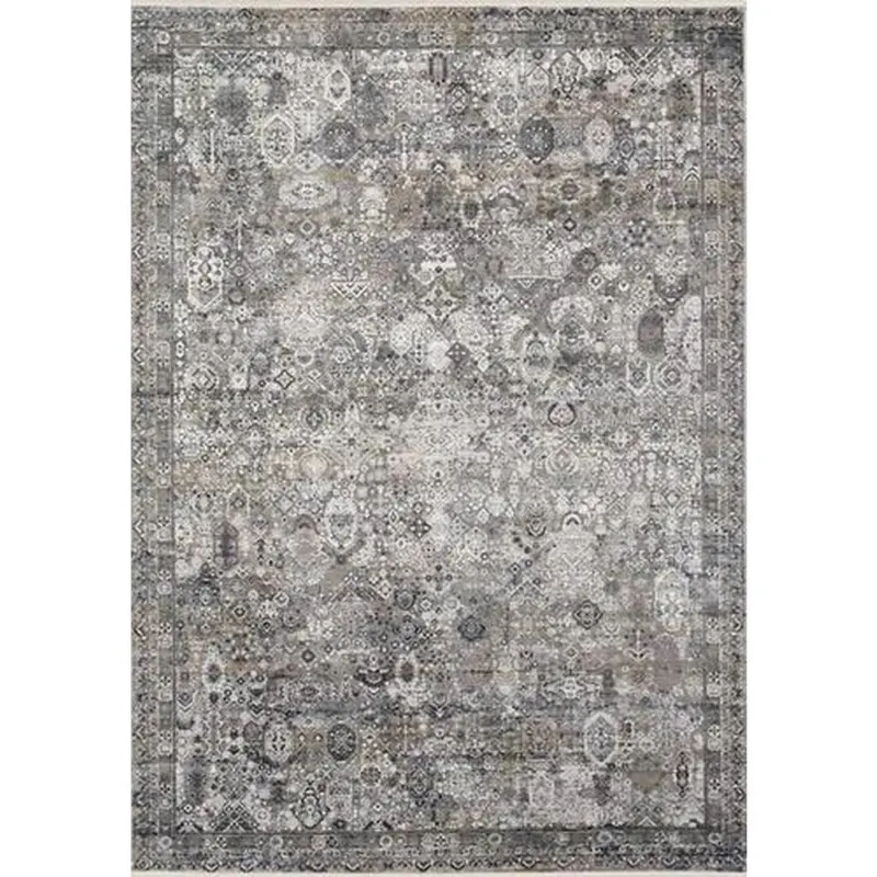 Webteppich Grau/goldfarben Toulon 200x250 Cm