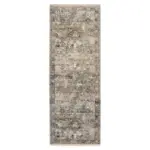 M&ouml;belix Teppich L&auml;ufer Grau/goldfarben Toulon 80x300 Cm