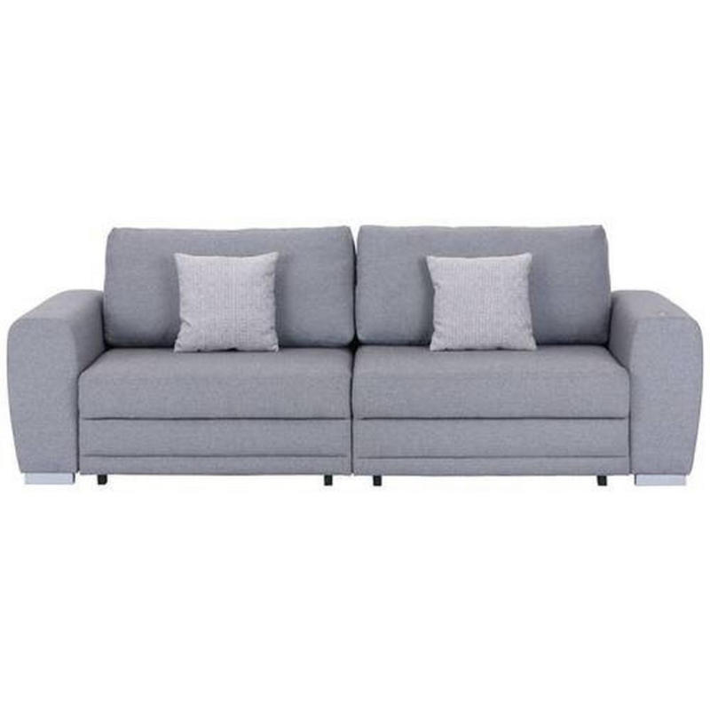 Big Sofa Concord Schlaffunktion B: 252 Cm Grau