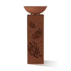 Led-dekosäule Mit Schale Garvida H: 87 Cm