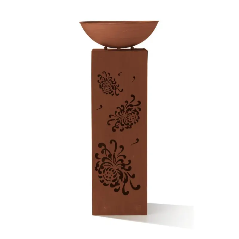 Led-dekosäule Mit Schale Garvida H: 87 Cm