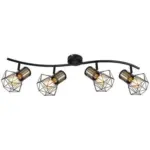 Möbelix Strahler Priska 4-flammig Verstellbar L: 80 Cm