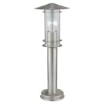 Möbelix Außenleuchte Lisio 60 Watt Edelstahl/Glas