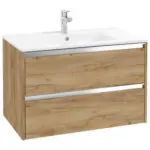 Möbelix Waschbecken Mit Unterschrank Nena B: 80 Cm Eiche Dekor