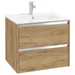 Möbelix Waschbecken Mit Unterschrank Nena B: 59 Cm Eiche Dekor