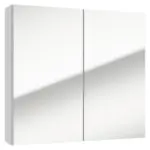 Möbelix Spiegelschrank Locca 2 Türen, Bxhxt: 65x60x15 Cm Weiß